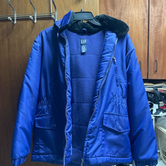 GAP Kids Water Resistant Winter Parka Jacket - Picture 3 of 6